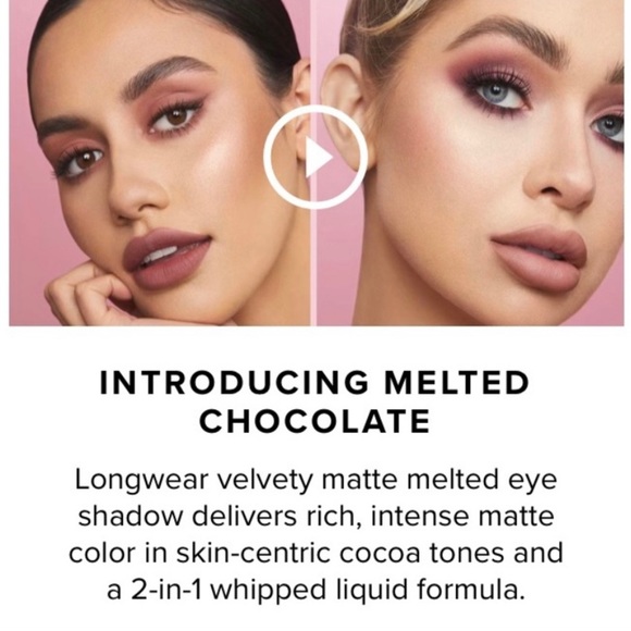 Too Faced Melted Chocolate Matte Eyeshadow in Shade Chocolate Malt, .16 FL. OZ. - Picture 7 of 13